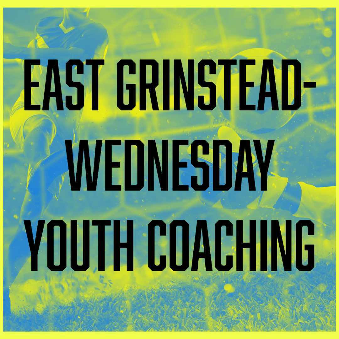 Wednesday Youth Coaching Session - East Grinstead